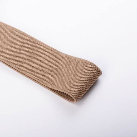 Yilemit Men's 4-clip box strap fat man big belly strap T-shaped vegetable tanned leather head layer cowhide elastic elastic adjustable trousers suspender belt gift box packaging T cowhide original - khaki 4-clip

