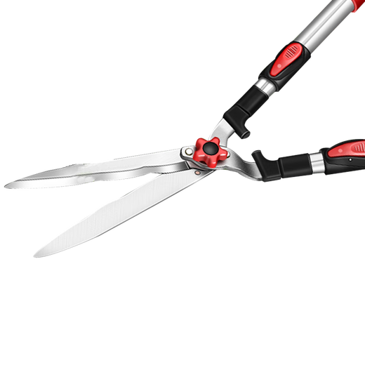 Gardening scissors, garden flower shears, pruning shears, special hedge shears for lawn trimming, powerful trimming of branches ZP9, orange flat tube