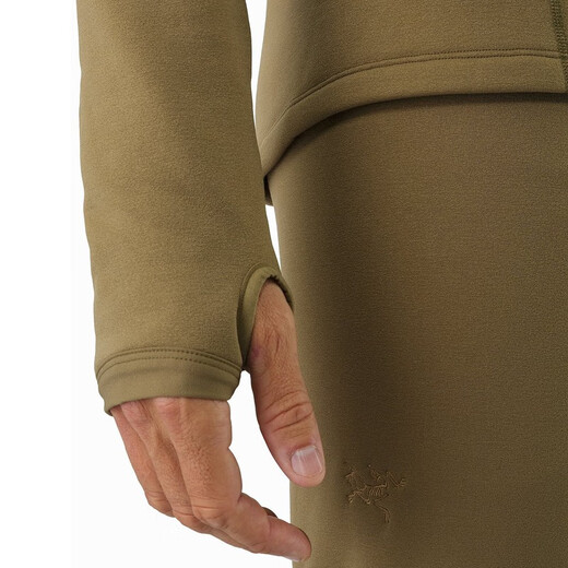 ARC TERYX military bird LEAF Cold WX SV military version thickened warm fleece underwear breathable comfortable crocodile color top CRO M