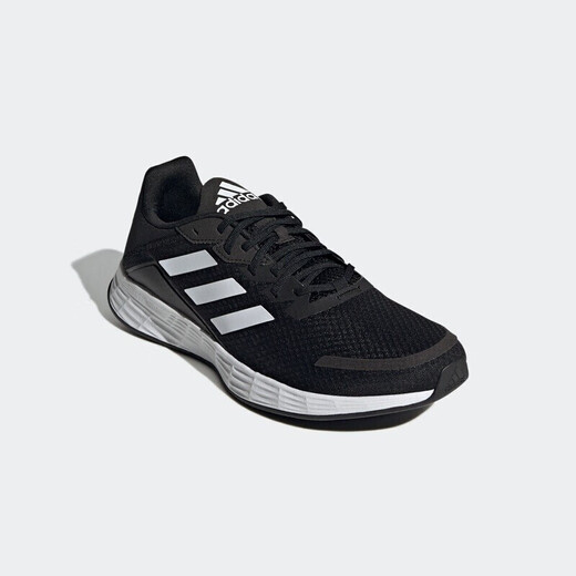 阿迪达斯（adidas）跑步鞋男鞋2025夏季新款DURAMO SL网面透气轻质畅跑健身运动鞋 JQ9716黑色 44 (270mm)