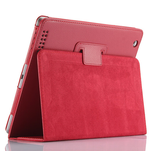 恒岚适用苹果适用iPad2 A1458老款A1395A1396平板4电脑3保护壳A1459简约A1416 粉色 mini1/2/3