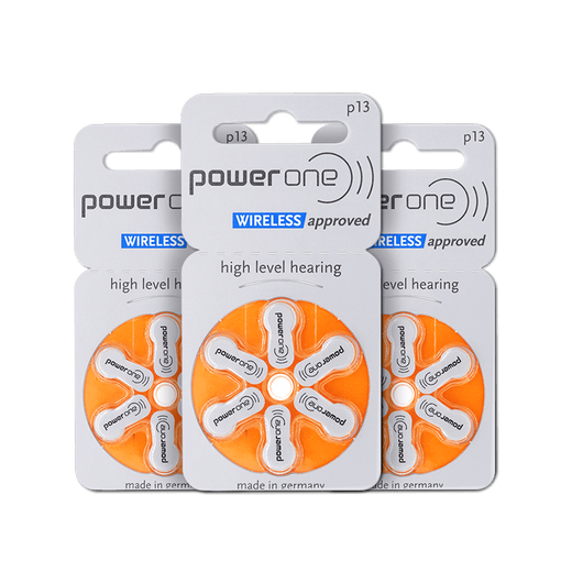 
Weiting powerone hearing aid special battery accessories P13 zinc air P10 button electronics P312 original P675 P13 [1 board 6 pieces]