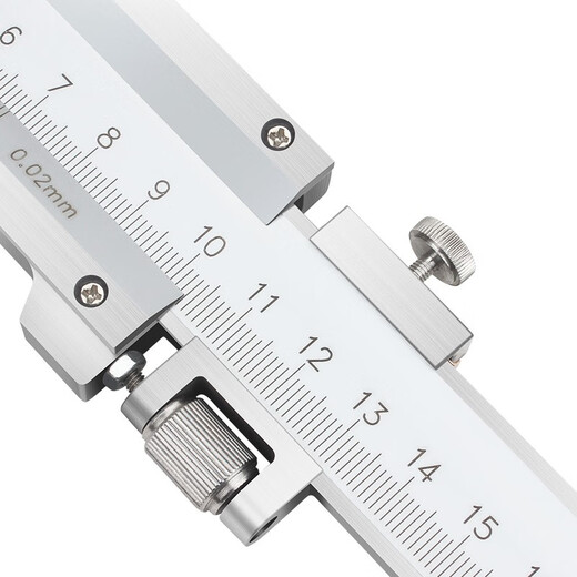 Three-volume large-range vernier caliper 1.5 meters 2 meters high-precision stainless steel large-range oil vernier caliper 0-500-600-1000mm JDY10 range 0-1000mm claw length 150mm