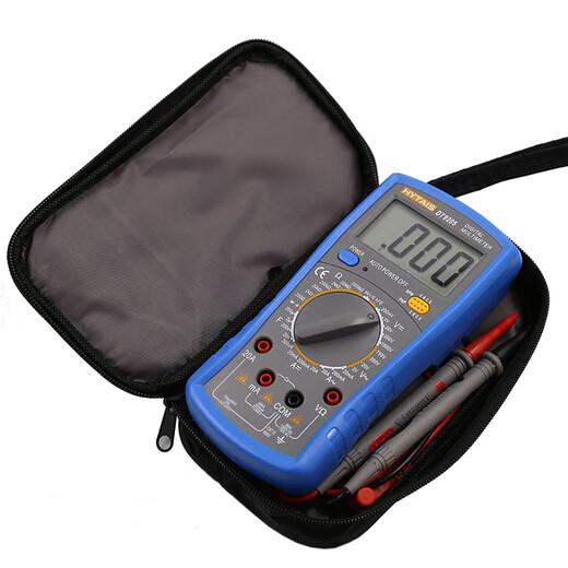 
Kezhitu DT9205 high-precision electronic multimeter digital meter multimeter anti-burn belt automatic shutdown 33D standard (delivery package)