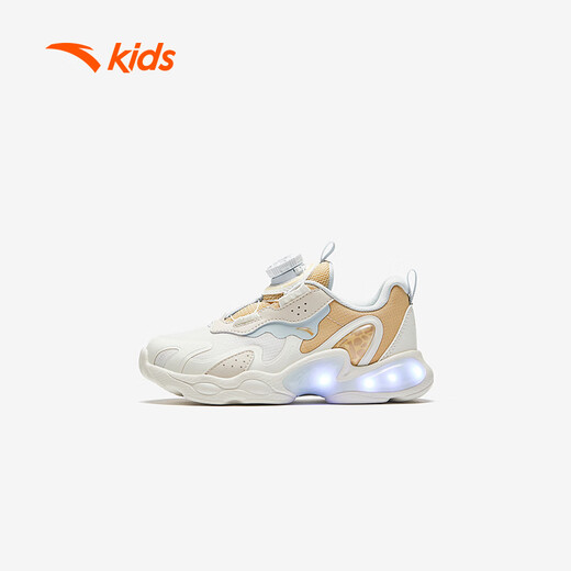 Anta Kinder Sportschuhe Flash Frühling und Herbstlampe Schuhe Mädchen Schuhe Babyknopf Kinderschuhe Laufschuhe 322349923H