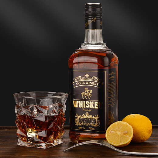 Gorse Winery French Original Wine Xo Brandy Whisky High-End Foreign Wine Kombination Geschenk 700 ml 4 Flaschen Ausländische Weinkombination