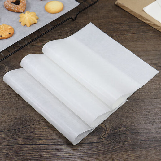 Shantou Lincun commercial baking oil paper oil-absorbing paper food special cake oven parchment paper anti-oil grease-proof paper baking mat plate paper 31g 100*75cm 500 sheets