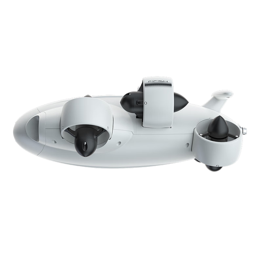 Fiftish Fin Source Technology V-EVO Unterwasser-Drohne 4K High Definition Camera Submersible, visuell ferngesteuerte U-Boot-Roboter intelligenter Aufnahmen, 100-Meter-Standard-Set, Upgrade-Version (externe Steckdose SD-Karte)