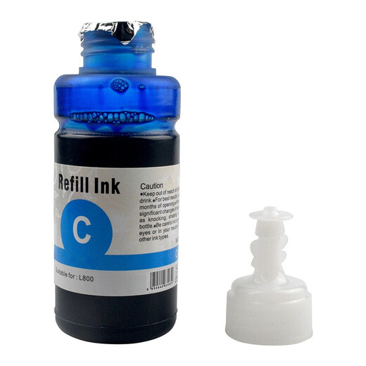 Couleur et impression Amérique adaptée à l'Epson 674 Ink L111 L211 L220 L222 L353 L363 385 Encre continue alimentation à l'encre à quatre couleurs [applicable à la machine à quatre couleurs] L558 L800 L801 L805 L810