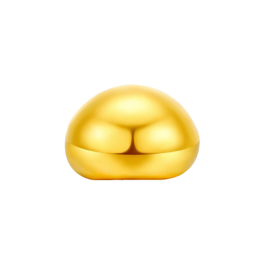 Fat Donglai's same style gold bean simulation, gold pick-up, small 1g solid transfer beads, gold beans (titanium steel), Gong Xi Fa Cai, golden beans, 10 pieces 1g