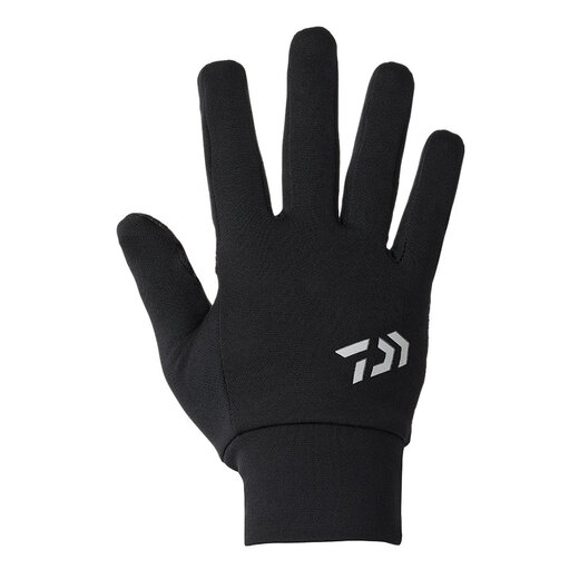 DAIWA 24 autumn and winter DG-6424W stretch warm fishing gloves all-inclusive cold-proof gloves black M