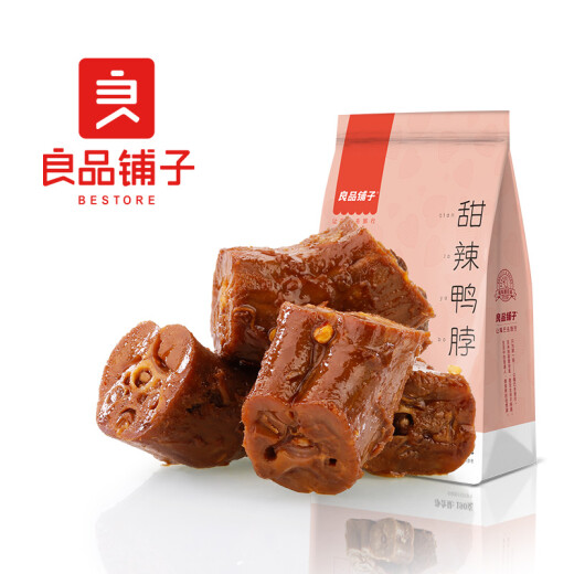 Bestore duck neck sweet and spicy vacuum small package spicy braised snacks casual snacks cooked food 190g