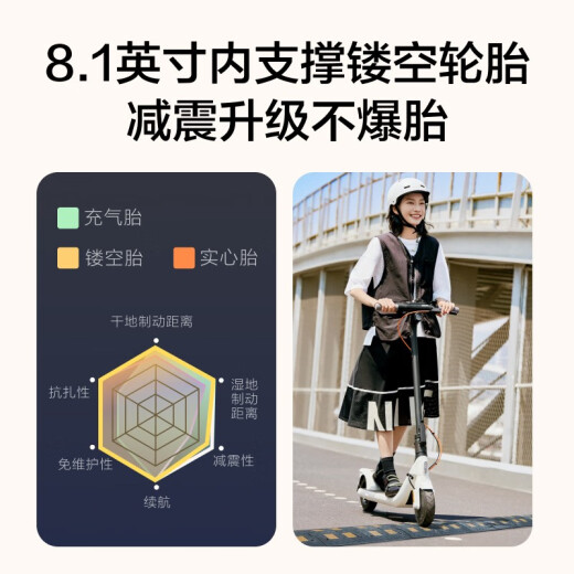 九号（Ninebot）9号电动滑板车E2 E2Plus升级版成人代步便携折叠平衡体感车 E2黑色款20KM续航