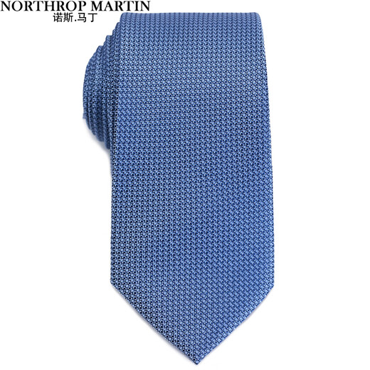 
North Martin high-end silk tie men's business suit shirt gray light blue hand-made mulberry silk wedding groom gift light blue