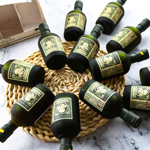 Diplomático (diplomático) [botella original importada] diplomático venezolano colecciona ron mojito diplomático de vino extranjero colecciona ron de vino pequeño versión 50ml 2 botellas