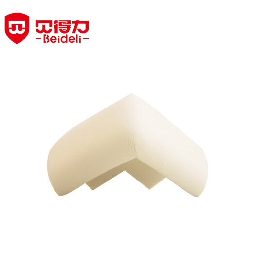 BEIDELI baby safety anti-collision corner strips wall corner table cabinet anti-collision table corner protective cover thickened right angle pad rubber style beige 10 pack
