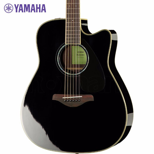
Yamaha FG830/FS830/850 Vancouver Folk Guitar Electric Box Wood Guitar Advanced Finger Playing and Singing FGX830C Electric Box 41-inch Gloss Black