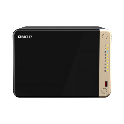 QNAP Wei Unicom TS-664/6 Disk Quad-Core-Prozessor Dual M.2 Slot (653d Upgrade) Netzwerkspeicher NAS TS-664+8T Enterprise Disk*4