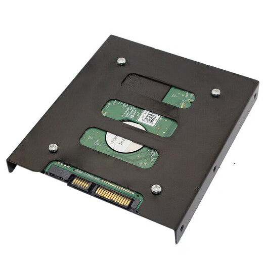 Liantuo Desktop Hard Drive Bracket 2.5 to 3.5-inch SSD Solid State Mechanical Hard Drive Bracket Hard Drive Bracket