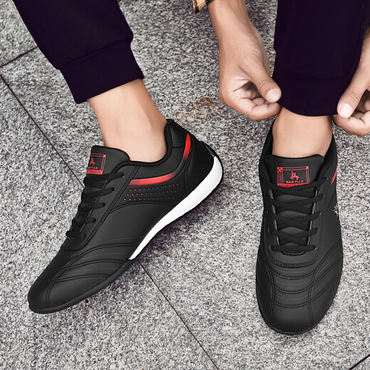 Naikpllo (Naikpllo) Herrenschuhe atmungsbezogene lässige Schuhe Männer laufen Sportschuhe Männer Reiseschuhe tragen resistente Schuhe Herren Non-Schlupfschuhe Männer schwarze A695 42