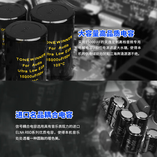 天逸（Winner）AD-66DPRO超甲类合并一体机数字功放机大功率发烧级家用高保真hifi功放音响套装 AD-66DPRO+达尼博睿3