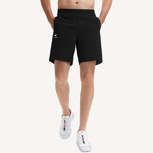 HOTSUIT Back Show Sports Fitness Shorts Men's Summer New Lightweight Sports Running Training Outdoor Shaping Series Mineral Black XL