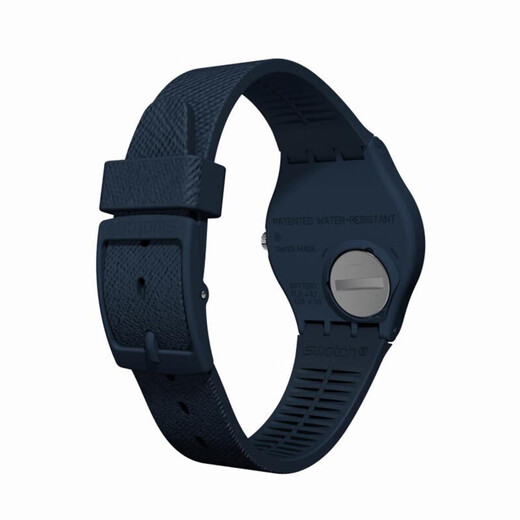 Swatch [Recommended for hot products] Swatch Swiss watch simple luminous student waterproof pointer quartz watch Gentleman blue 2.0 SO28N702
