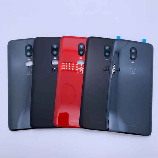 Aseblarm【品牌原装】适用于一加7Pro玻璃后盖onePlus1+6原 手机电池盖一 1+7pro-星雾蓝【后盖】 带镜框镜片散热贴