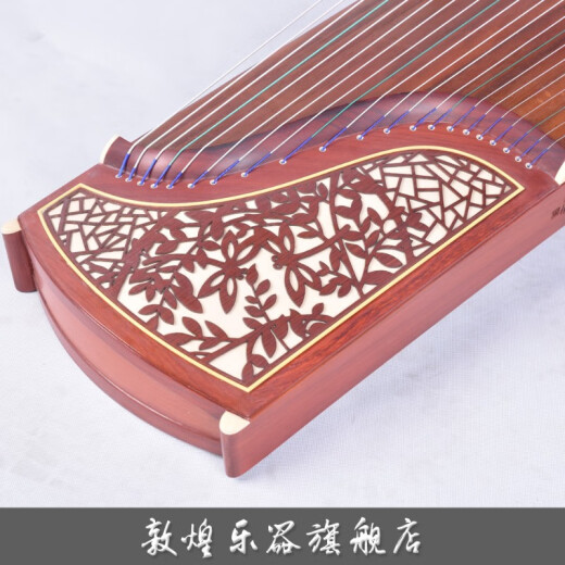 Marca Dunhuang Guzheng Dunhuang Guzheng Fishing Boat Singing Evening 696m 694m-HF/ Prueba de calificación de nivel de entrada para principiantes jugando a Guzheng 696m elegante