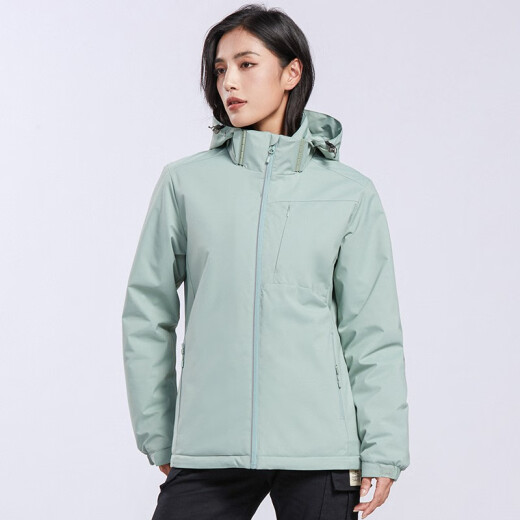 CHEMI PLUS VELVET VELVET WINDBREAKER SOUS BANANA CHARGE MEN ET FEMMES MORIEAUX MOREAN APPRÉPOSIR ET CHAUDE LA VESTES SOILES SOILS SOILLE Veste de travail de style littéraire Top littéraire