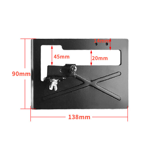 
CLCEY electric tool angle grinder change cutting machine conversion tool base angle grinder bracket angle grinder base base 15042 water addition