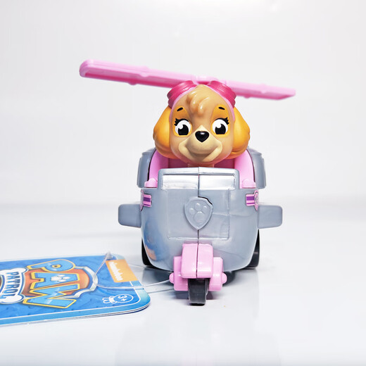 汪汪队立大功（PAW PATROL）巡逻队生日礼物儿童男孩女孩玩具车救援赛车救援直升机天天
