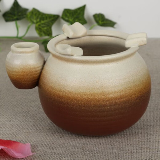 Ashtray European retro ashtray creative personality ceramic ashtray boyfriend fashion large living room ashtray home ashtray to create a fortune Bamboo green tall ashtray (movable style)