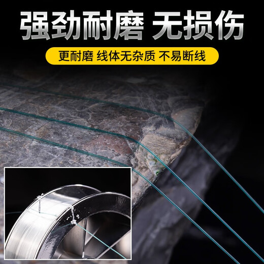 Beitu imported 500-meter anchor fishing line, large main line, nylon sea rod fishing line sub-line, sub-strong pull long-range casting line, specializing in giant soft carbon line 500 meters, transparent, No. 20, 300 meters