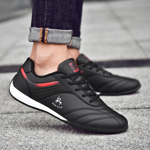 Naikpllo (Naikpllo) Herrenschuhe atmungsbezogene lässige Schuhe Männer laufen Sportschuhe Männer Reiseschuhe tragen resistente Schuhe Herren Non-Schlupfschuhe Männer schwarze A695 42