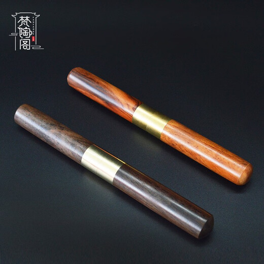 Fantao Pavilion rosewood ebony Pu'er tea knife tea needle tea cone tea pry black tea cake stainless steel pry tea special Kung Fu tea set household tea ceremony accessories rosewood stainless steel tea knife