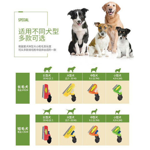 Special cat lint removal comb for Ragdoll cat combing, long hair knotting, shaving brush, thinning comb to remove floating hair, large long-haired cat (ragdoll, lion cat) 7Jin Jin is equal to 0.5 kg and