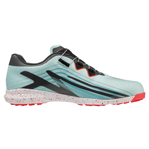 美津浓（MIZUNO）高尔夫球鞋 新款男士春夏golf鞋NEXLITE ZERO系列 超轻量防水防滑 51GM2320-01 白蓝色 42 (260)