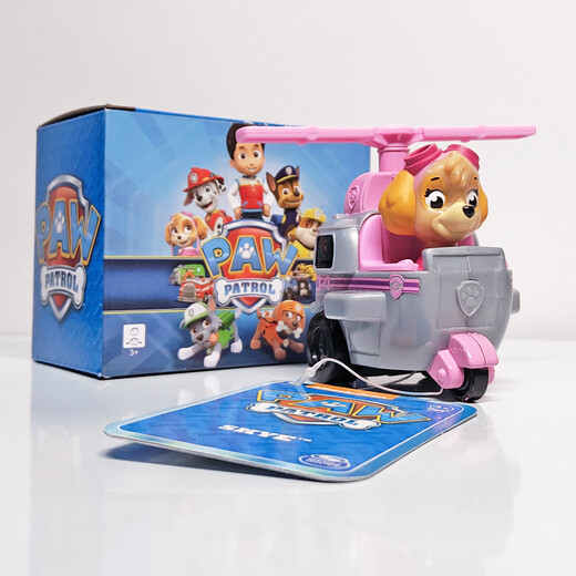 汪汪队立大功（PAW PATROL）巡逻队生日礼物儿童男孩女孩玩具车救援赛车救援直升机天天