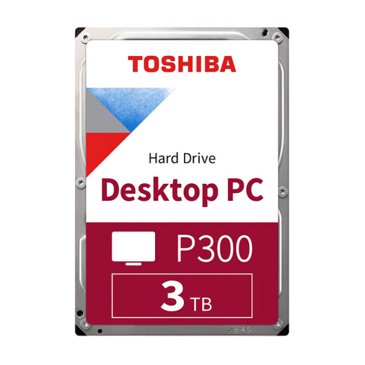 TOSHIBA 3TB desktop mechanical hard drive 64MB7200RPMSATA interface P300 series (HDWD130)