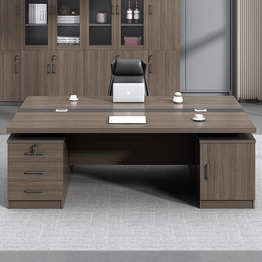 Shengli single desk boss desk executive desk office manager supervisor financial computer desk 1.4*0.6 single desk