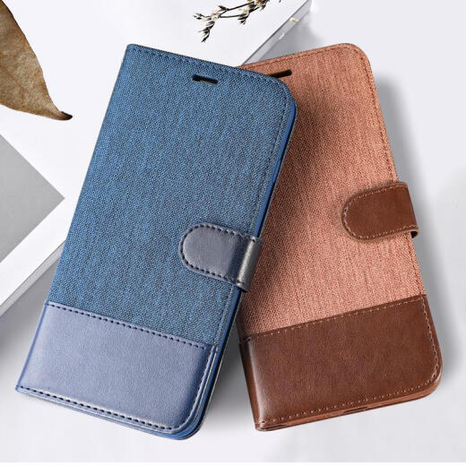 Duoland Mate20 mobile phone case Mate20Pro flip leather case 20X all-inclusive anti-fall wallet card protective cover lazy stand lanyard hand strap men and women please choose the right color model Huawei Mate20X blue