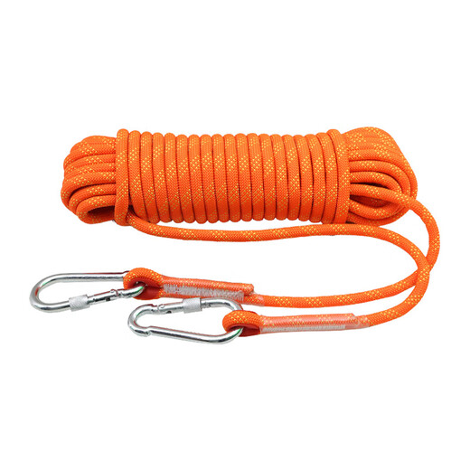 Baige safety rope high-altitude work rope speed descent rope climbing scenic spot cargo binding rope insurance rope rescue rope 12mm/10 meters