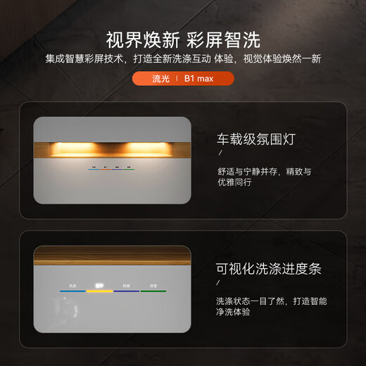 Huiman Home Appliances National Subsidy American HUMANTOUCH Built-in Dishwasher B1max Household Fully Automatic Disinfection Integrated Hot Air Drying and Sterilization Large Capacity 10 Minutes Quick Drying Streamer System B1Max White/Black