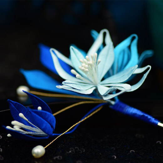 Other matte pearlescent round head flower core flower core flower stamens handmade DIY match head flower stamens hairpin hair accessories material simulated flower pearlescent white 1mm