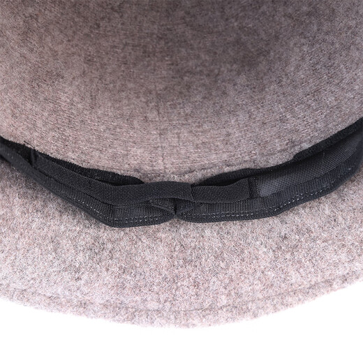 Maria Gucci Fashion Felt Hat Elegant Small Top Hat Retro Fisherman Hat British Bon Hat Fashion Wool Hat Women's Lakeside Walk Black