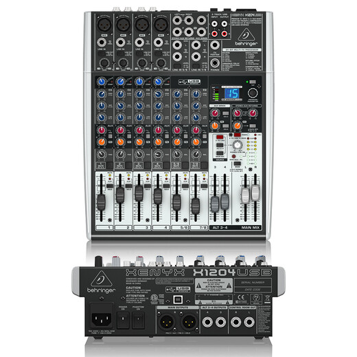 BehringerX1204USB 1204USB 8-way analog mixer X1204USB with effector