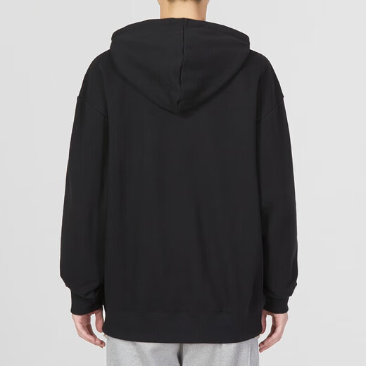 
Adidas Sweatshirt Men's 2024 Spring and Autumn New Sportswear Knitted Hooded Top Pullover IC9759 IC9758 Black M