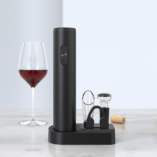 Cocolandon electric wine bottle opener household fully automatic wine opener bottle opener wine pourer wine stopper 5-in-1 set