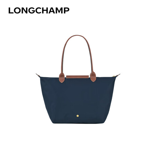 Longchamp Women's Bag Hand-held Dumpling Bag Large Festival Gift for Girlfriend Navy Blue Christmas Gift